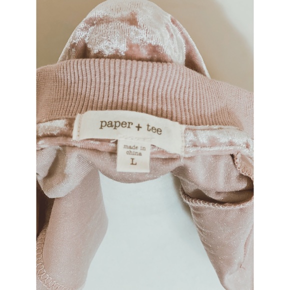 VELVET Paper+Tee Barbie Pink Velvet ZIP Up Jacket - Picture 7 of 7